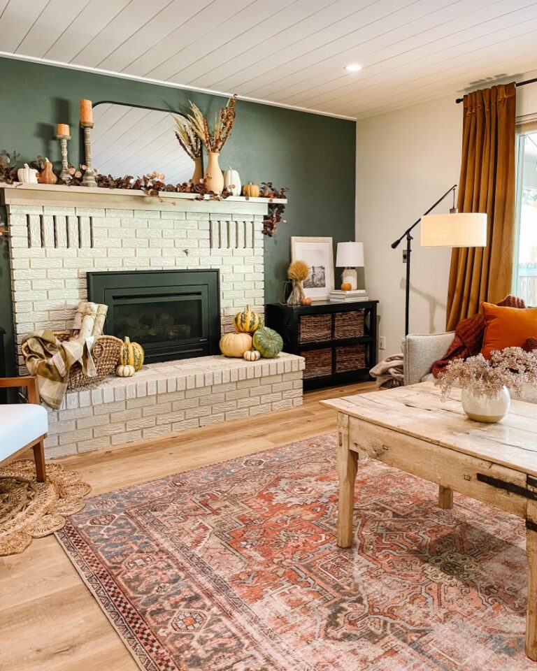 Simple Cozy Fall Fireplace Decor Ideas Sprucing Up Mamahood