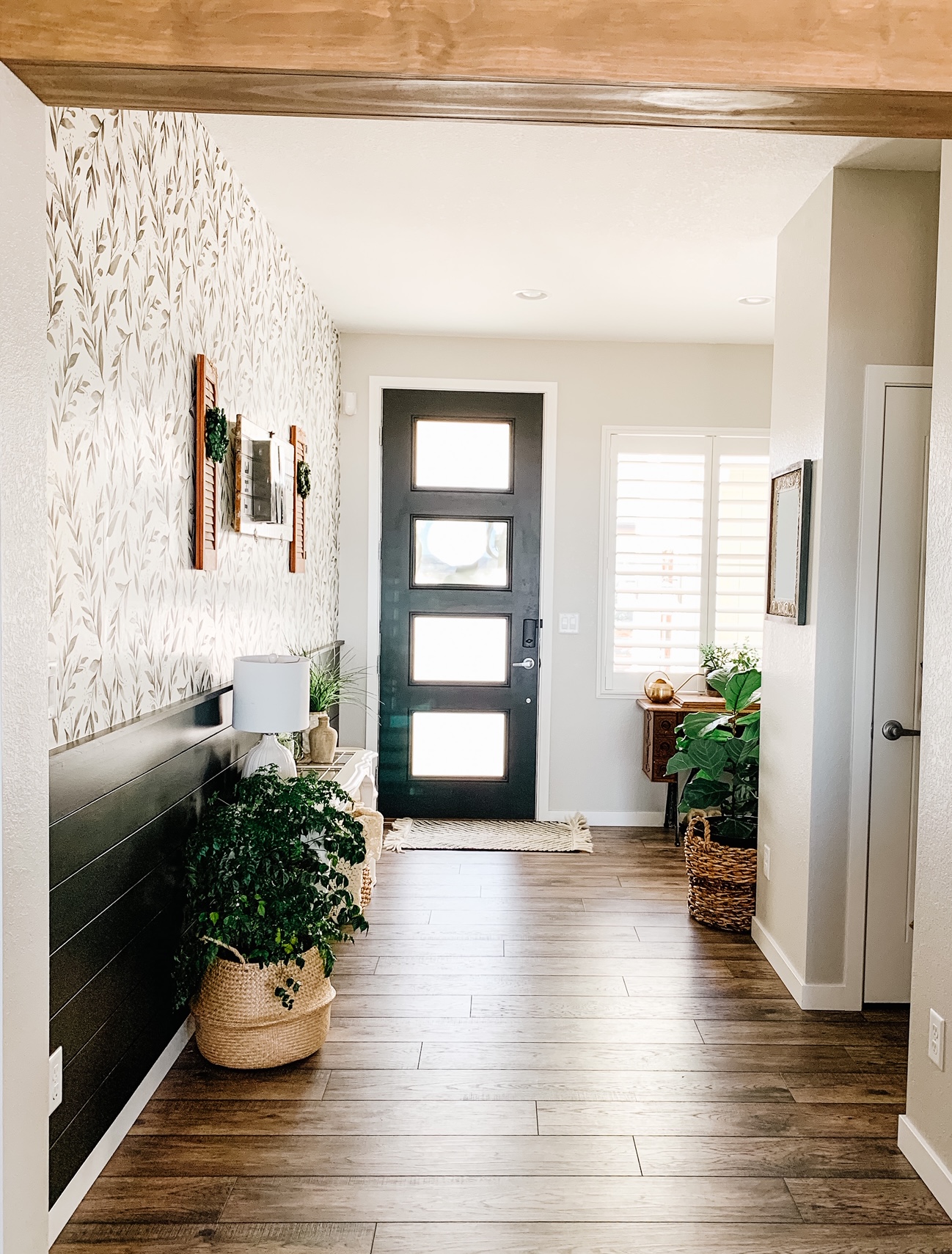 Entryway Peel and Stick Wallpaper Sprucing Up Mamahood