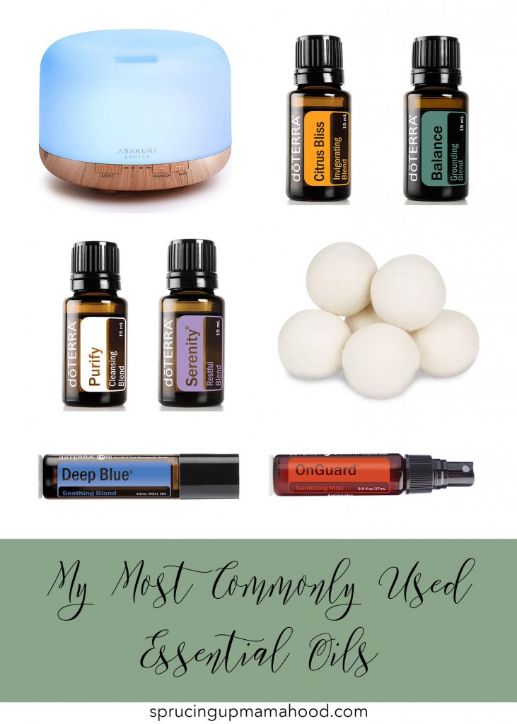my most commonly used essential oils doterra