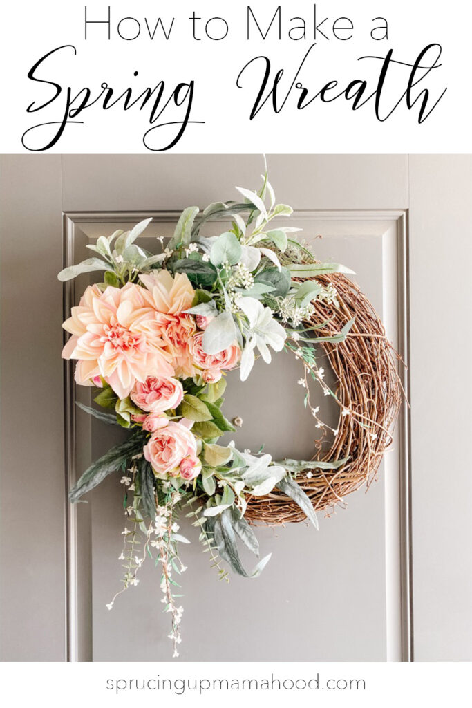 How to Make a Simple Spring Wreath