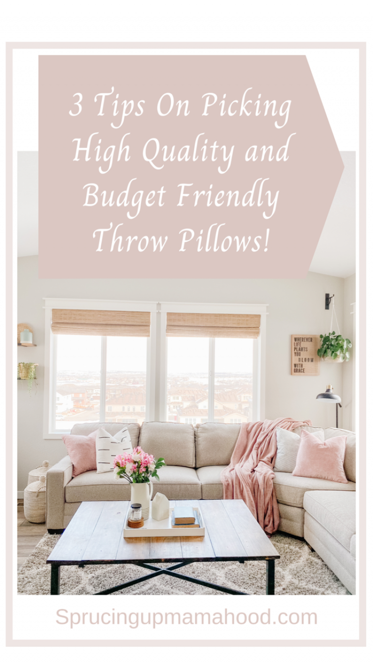 3 Tips On How To Pick The Best Throw Pillows Sprucing Up Mamahood