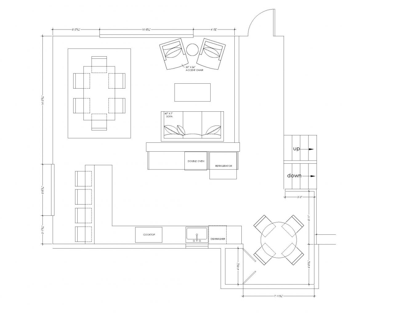 kitchen layout 2