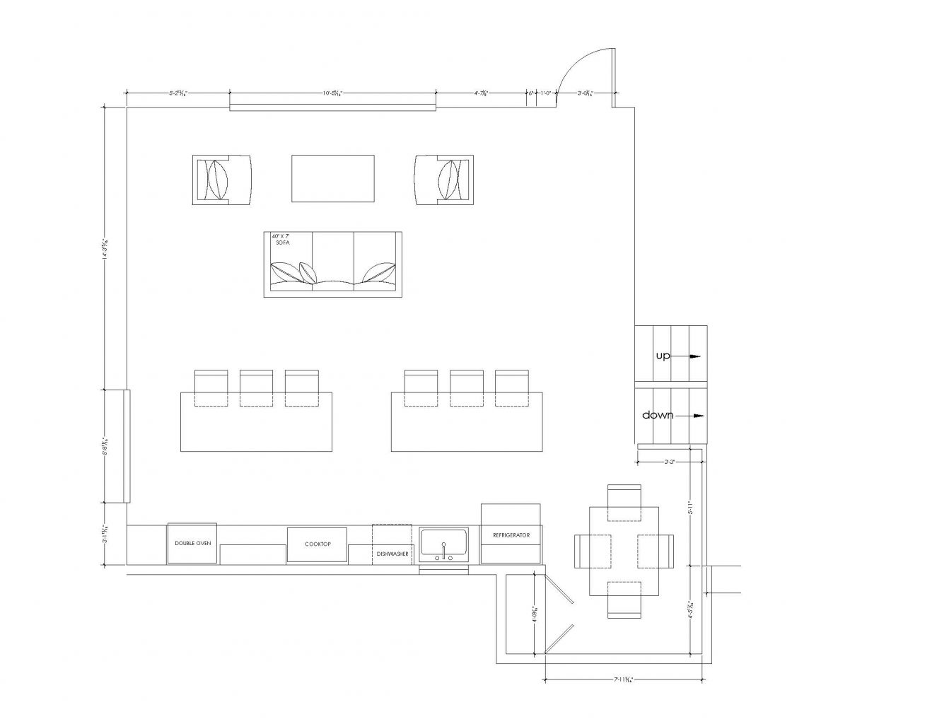 kitchen layout 3