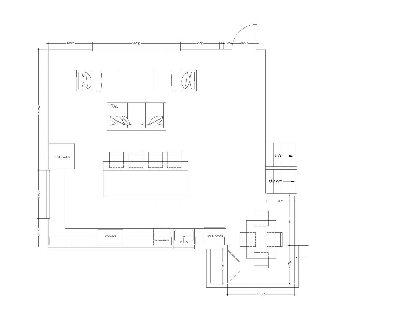 kitchen layout 4