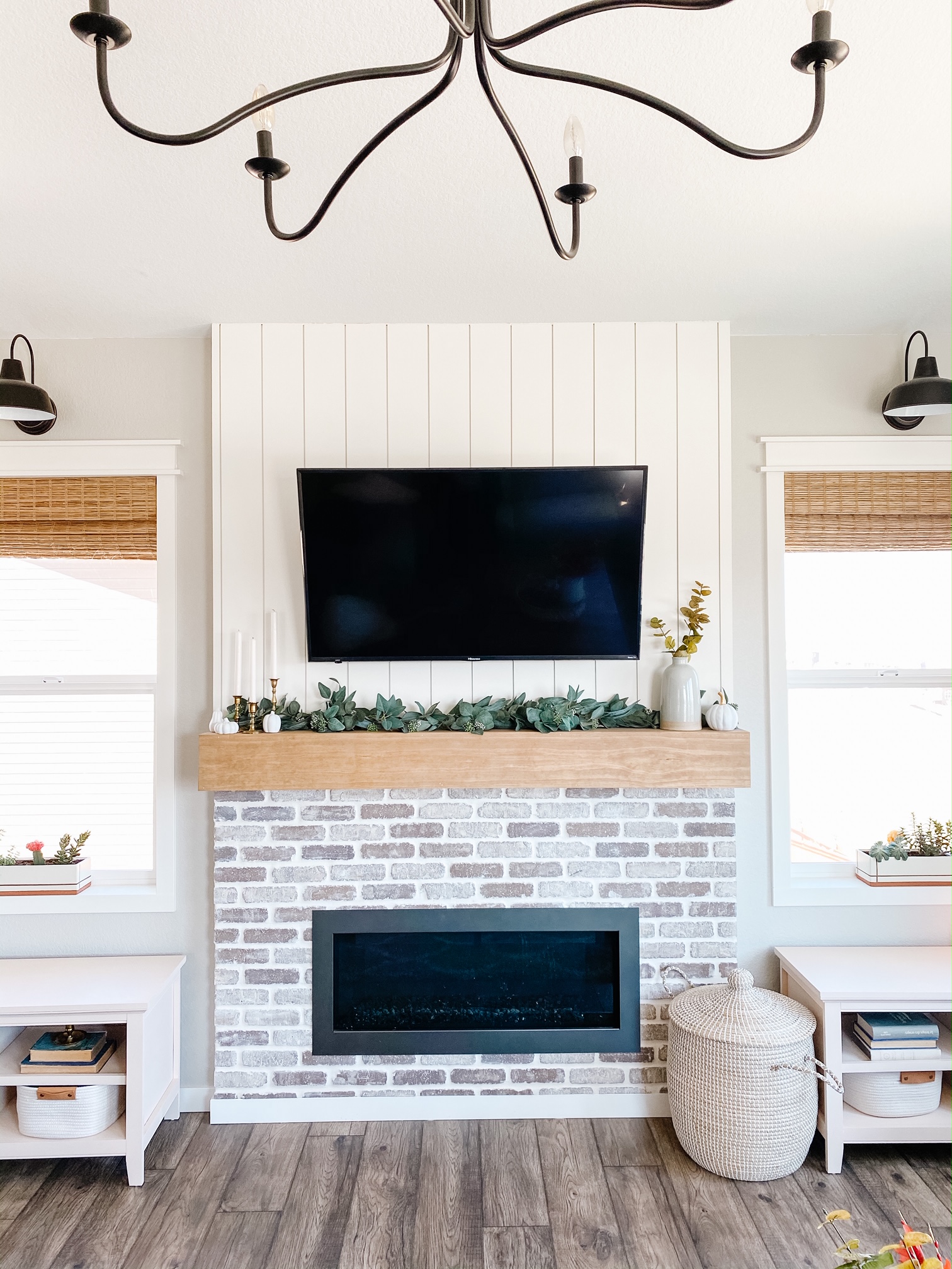 Kaylees Fireplace Makeover - Sprucing Up Mamahood