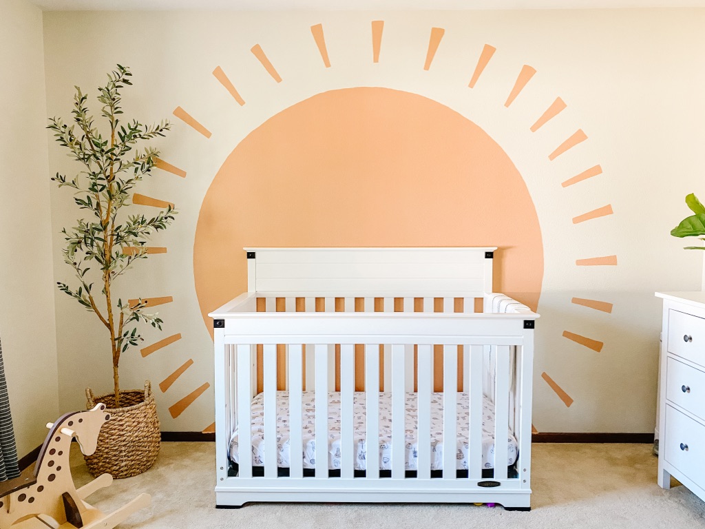 Nursery wall painting store designs