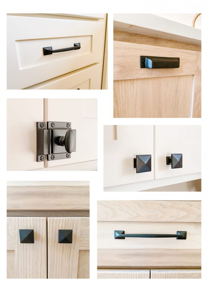 mix and match kitchen cabinet hardware