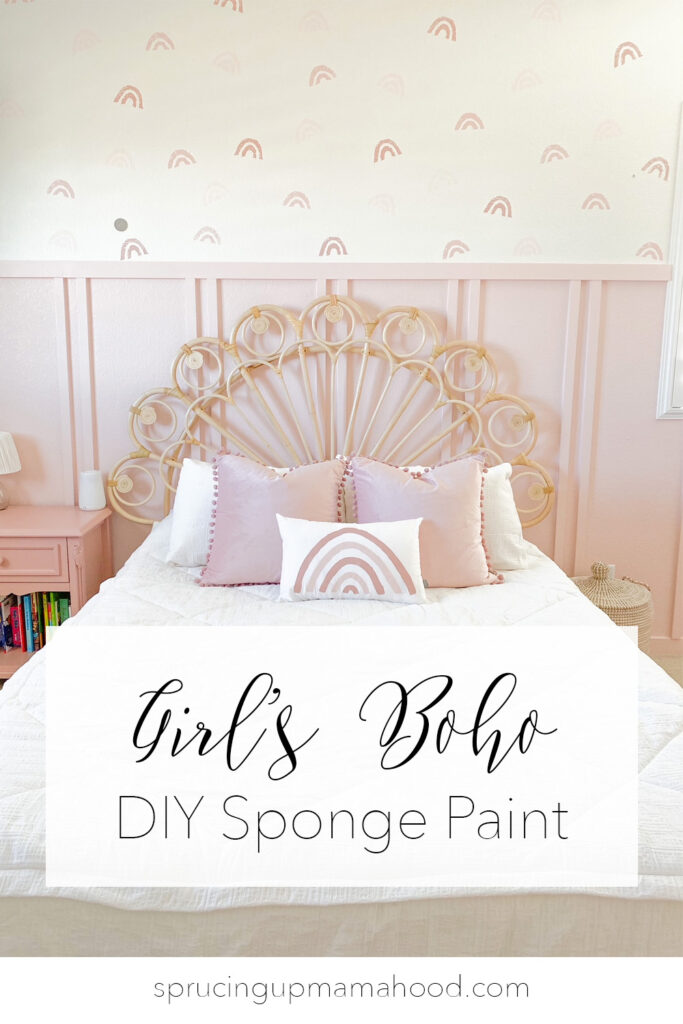 Girls Pink Bedroom Reveal - Sprucing Up Mamahood