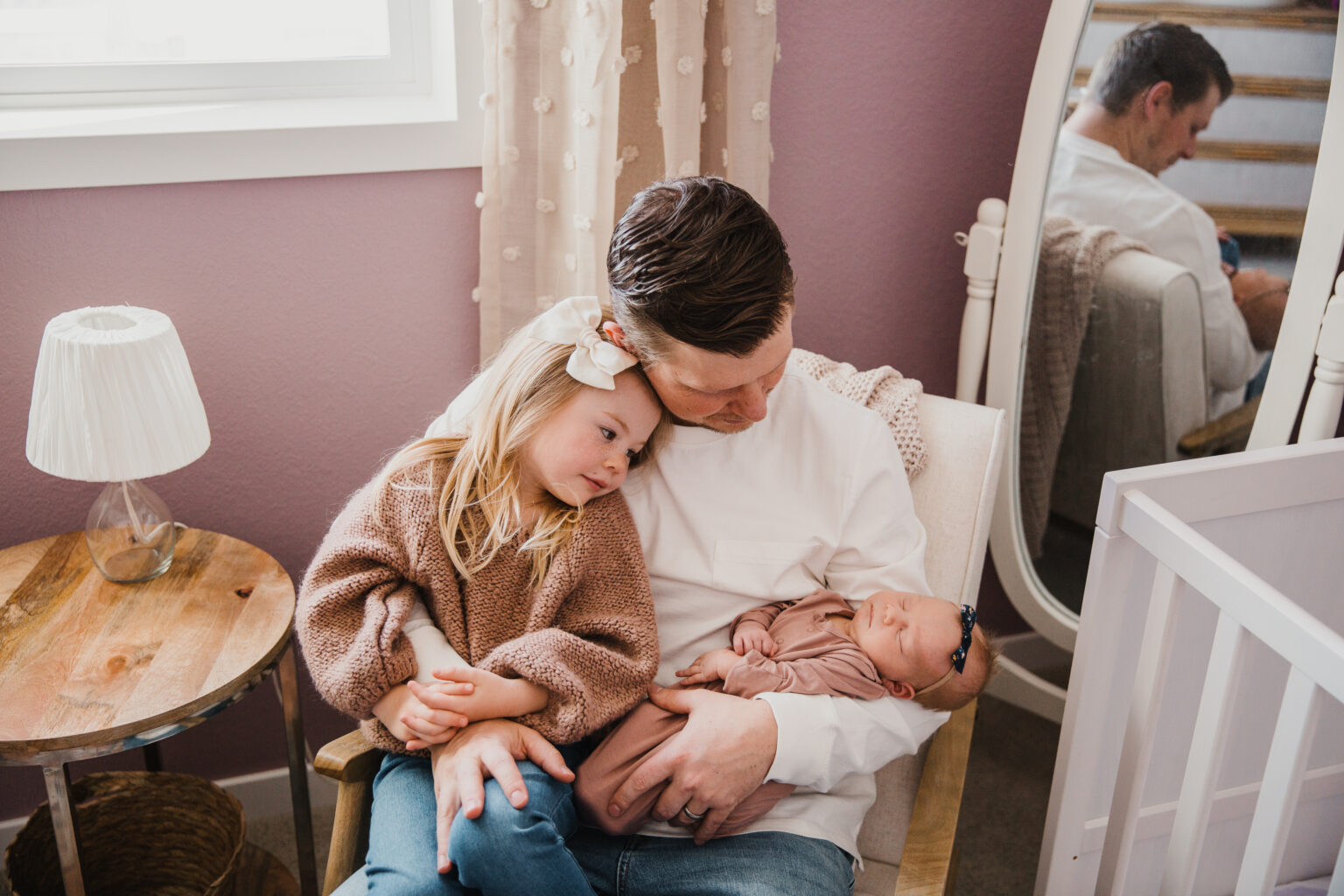 Capturing the different rooms in the newborn photos will be something you will love to look back on.