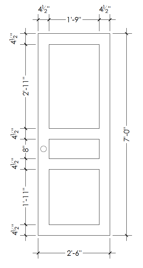 how to plan for DIY door moulding