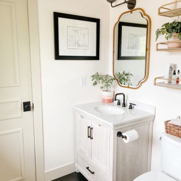 6 Easy & Affordable Small Bathroom Makeover Ideas