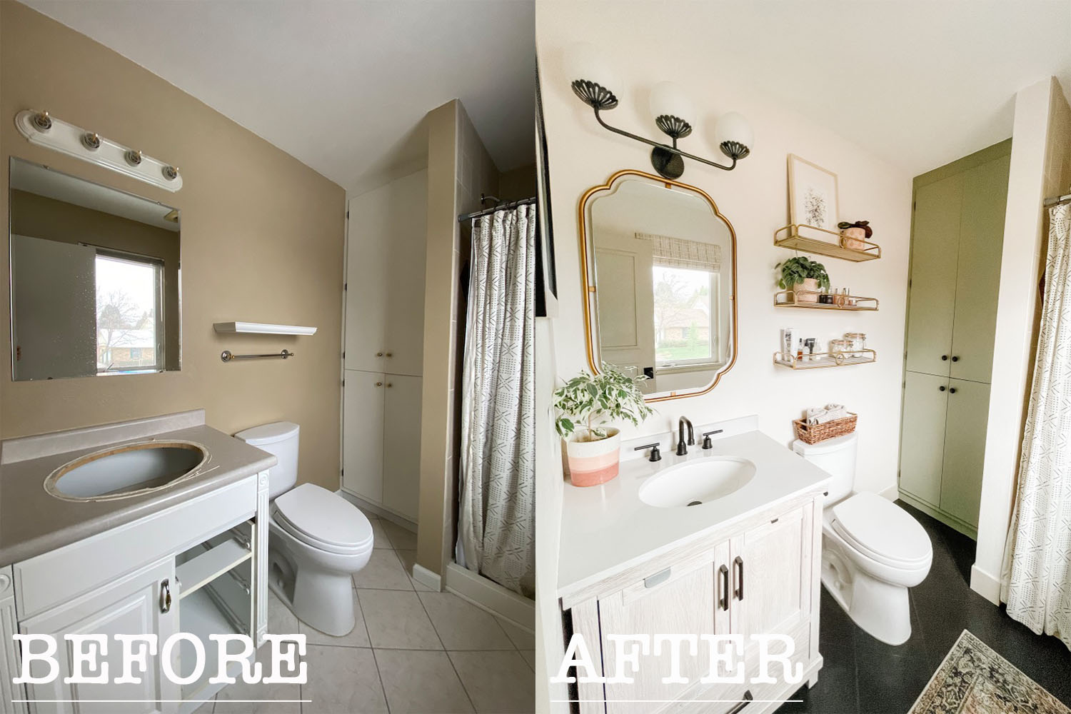 An Amazing Master Bath Linen Closet Transformation