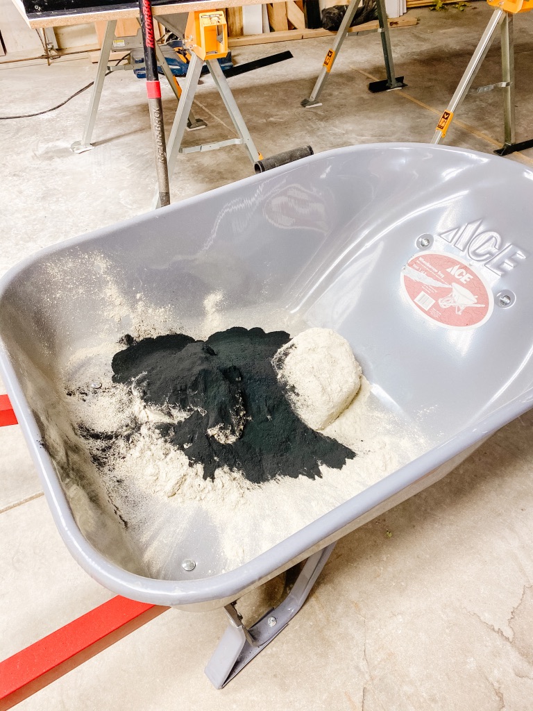 concrete mixture for concrete table top