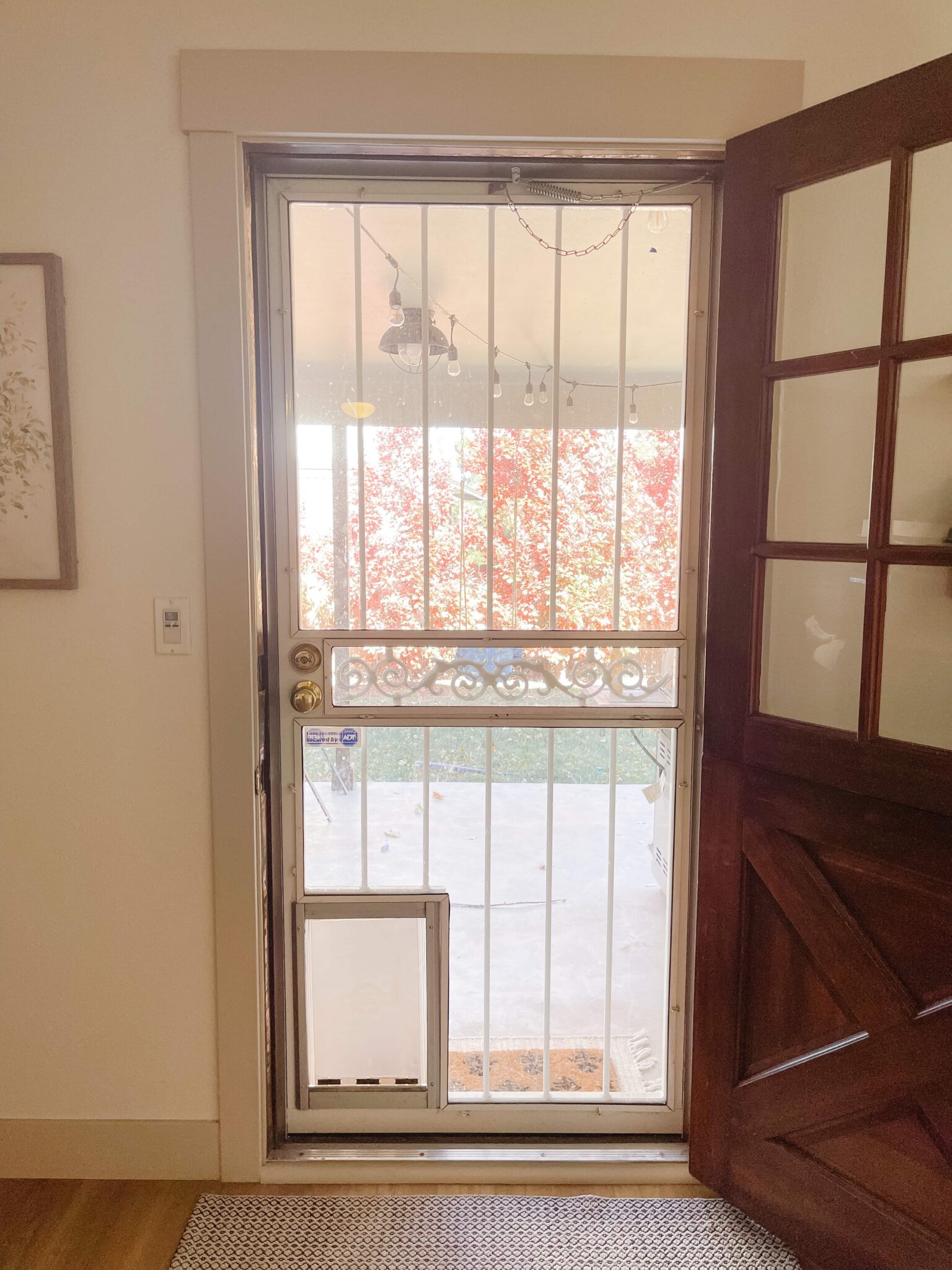 How to Update an Old Metal Storm Door Sprucing Up Mamahood