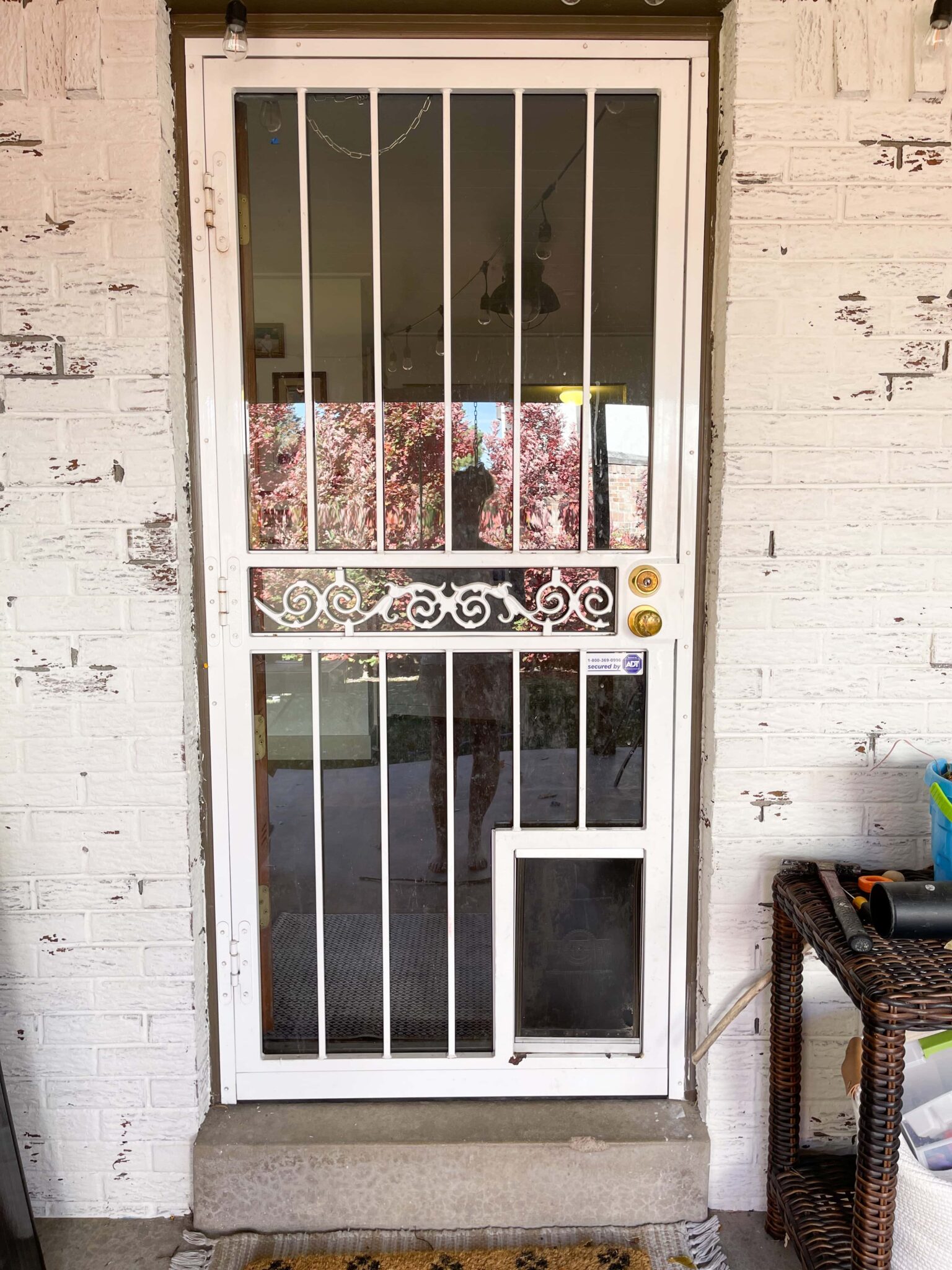 How to Update an Old Metal Storm Door Sprucing Up Mamahood