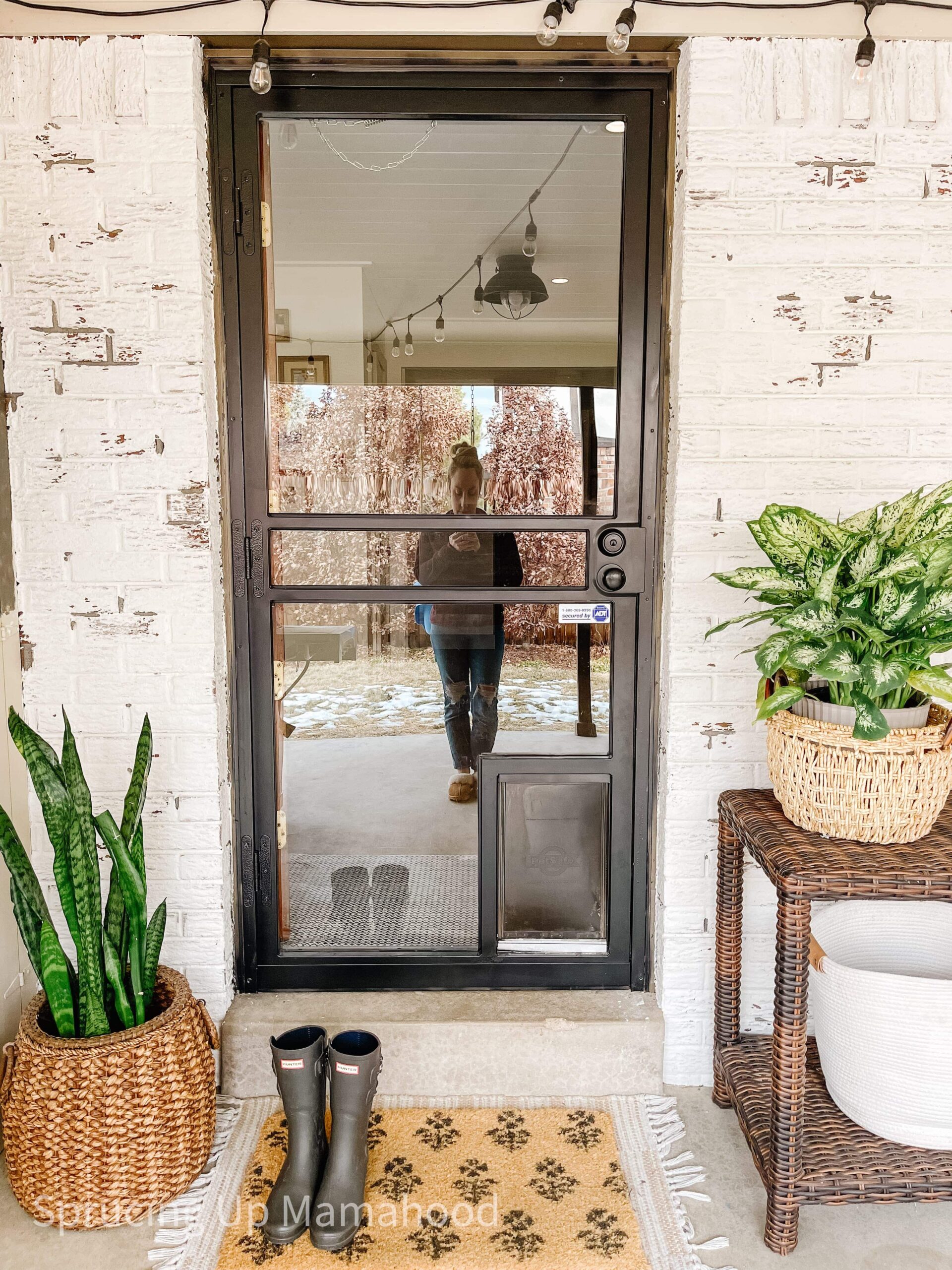 How to Update an Old Metal Storm Door Sprucing Up Mamahood