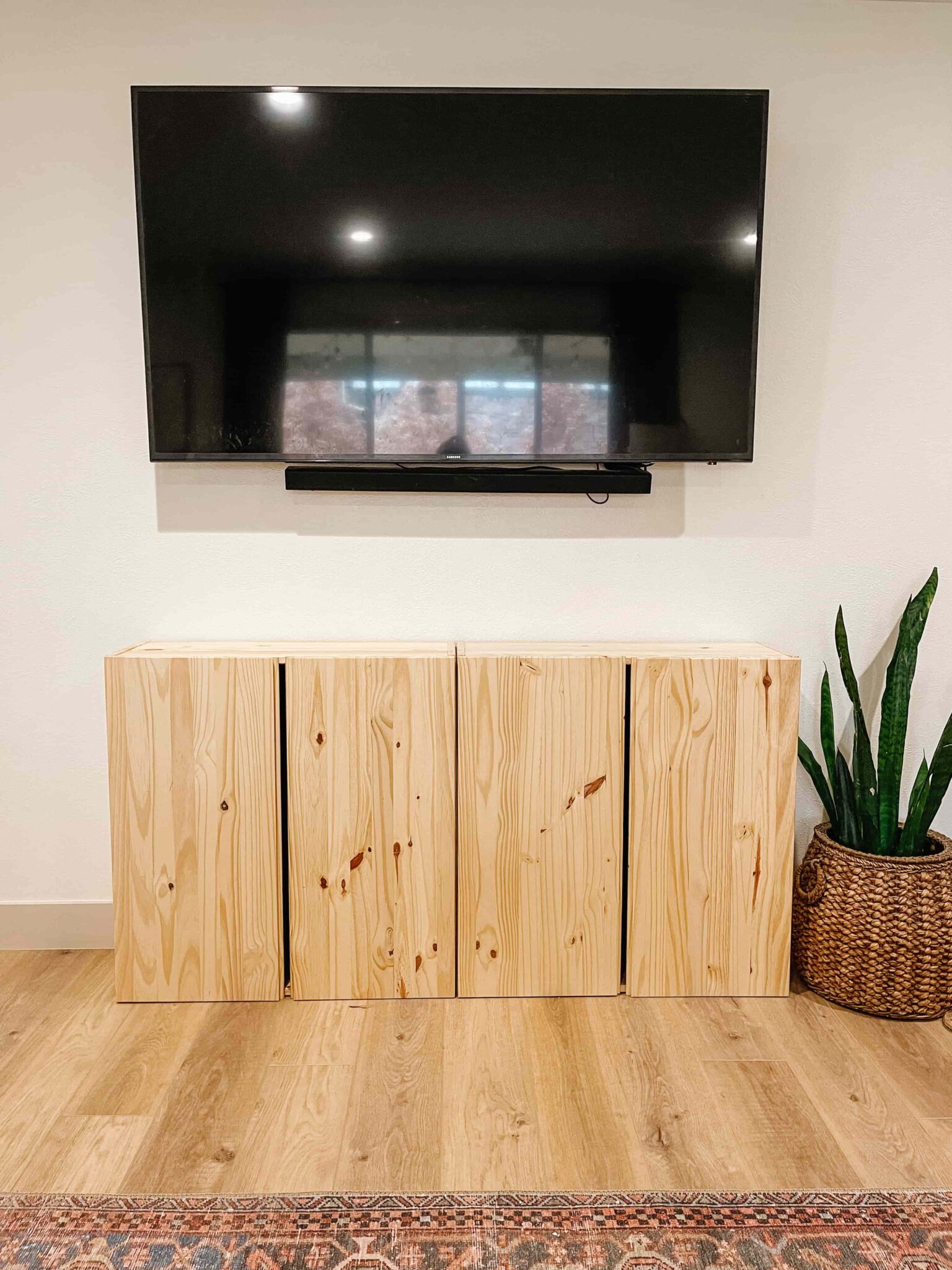 DIY Ikea Ivar Tv Console Hack Sprucing Up Mamahood