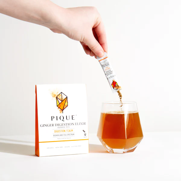 Pique Tea ginger digestion elixir - First Trimester Must Haves