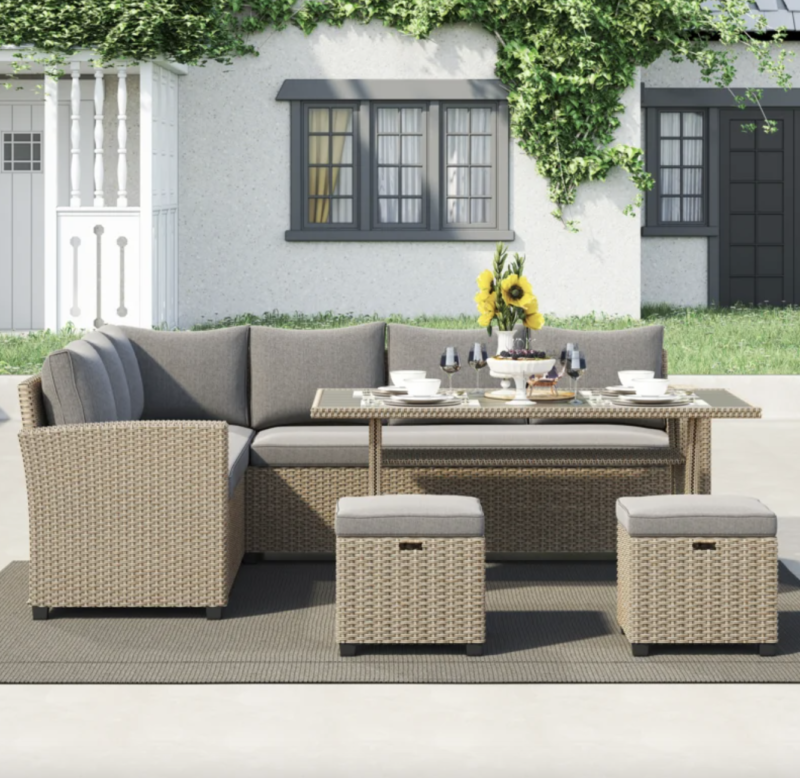 Best Outdoor Patio Furniture Wayfair Wicker Seating Group 800x778 