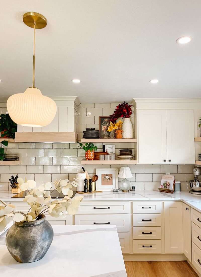 Here’s Exactly How to Decorate Kitchen Shelves Like a Pro