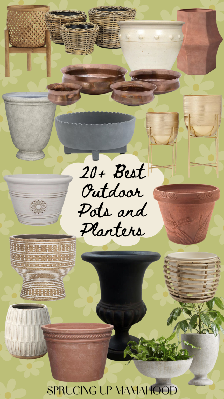 The Best Outdoor Pots and Planters for Every Yard