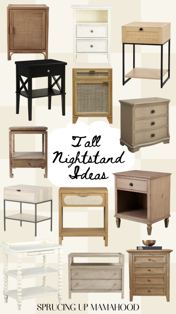 15 Tall Nightstand Ideas for Small Rooms